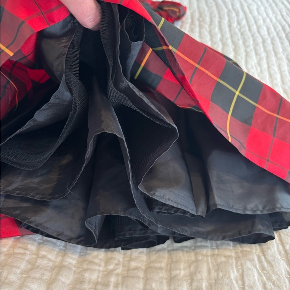 Ralph Lauren Holiday Christmas Dress Red Black Plaid 3T Party Dress - Picture 11 of 14